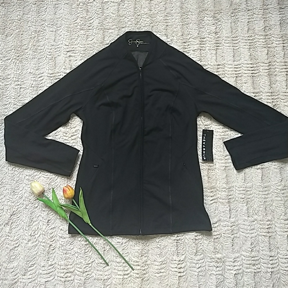 Jessica Simpson Mesh Black Jacket